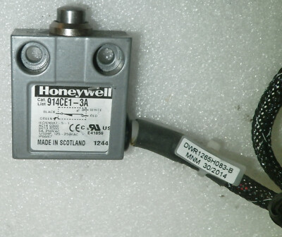 HONEYWELL 914CE1-3A TILT ACTUATOR LIMIT SWITCH WITH CABLE DWR1265H083-B