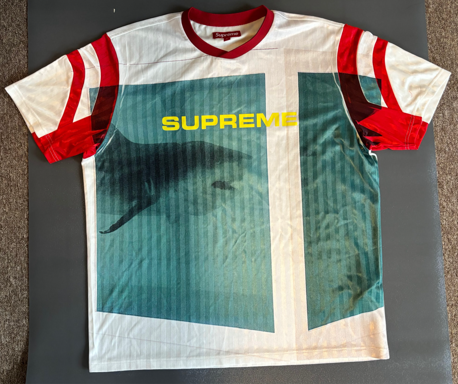 Supreme Damien Hirst Soccer Jersey - Size XL - Worn Once in