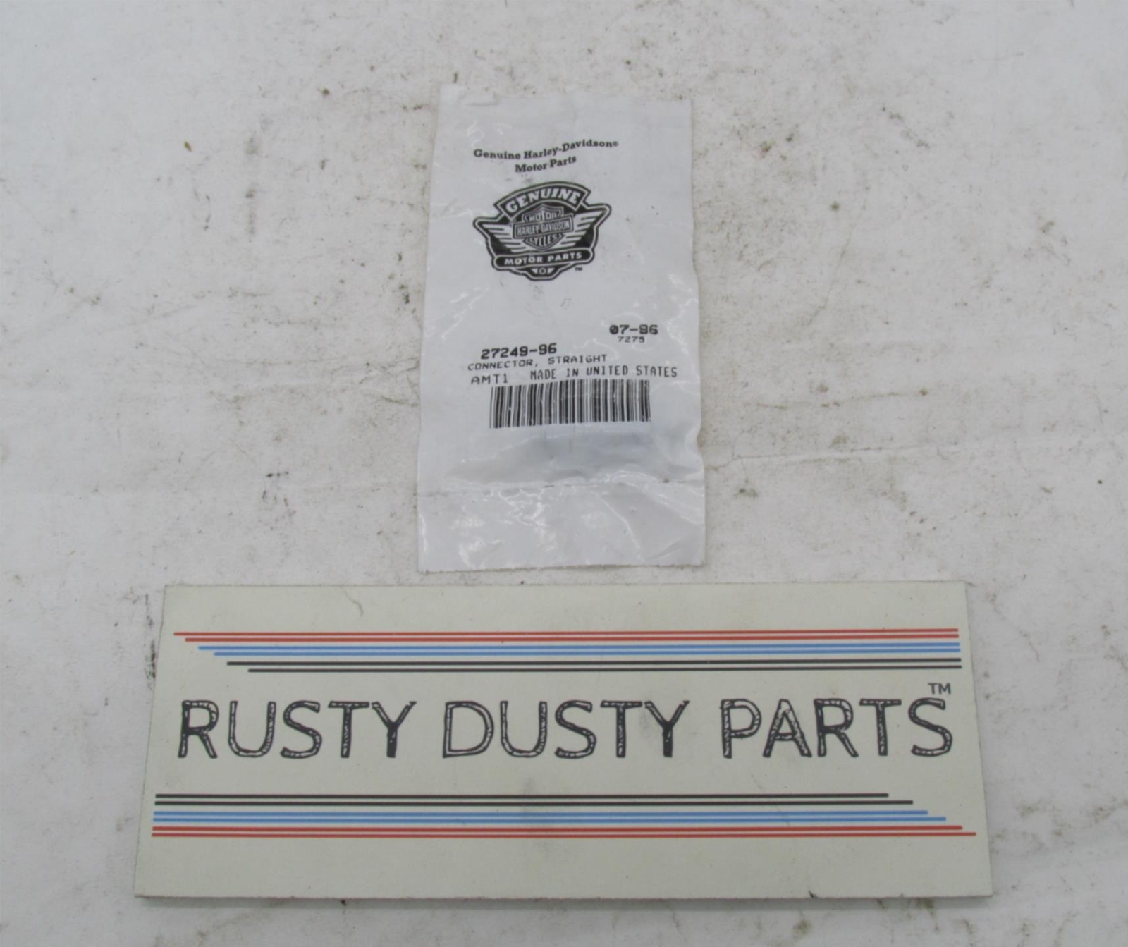 Harley Davidson Genuine NOS Straight Connector 27249-96 | eBay