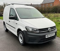 2020 Volkswagen Caddy 2.0TDi Startline DSG Automatic White Van *34,775 Miles*