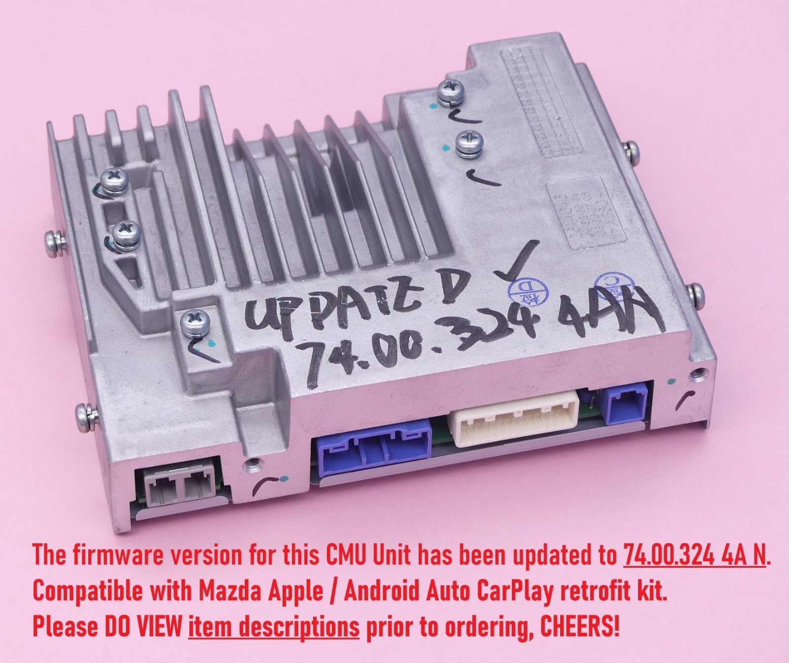 Mazda 6 GJ GL Series CMU Unit OEM Apple Android Carplay