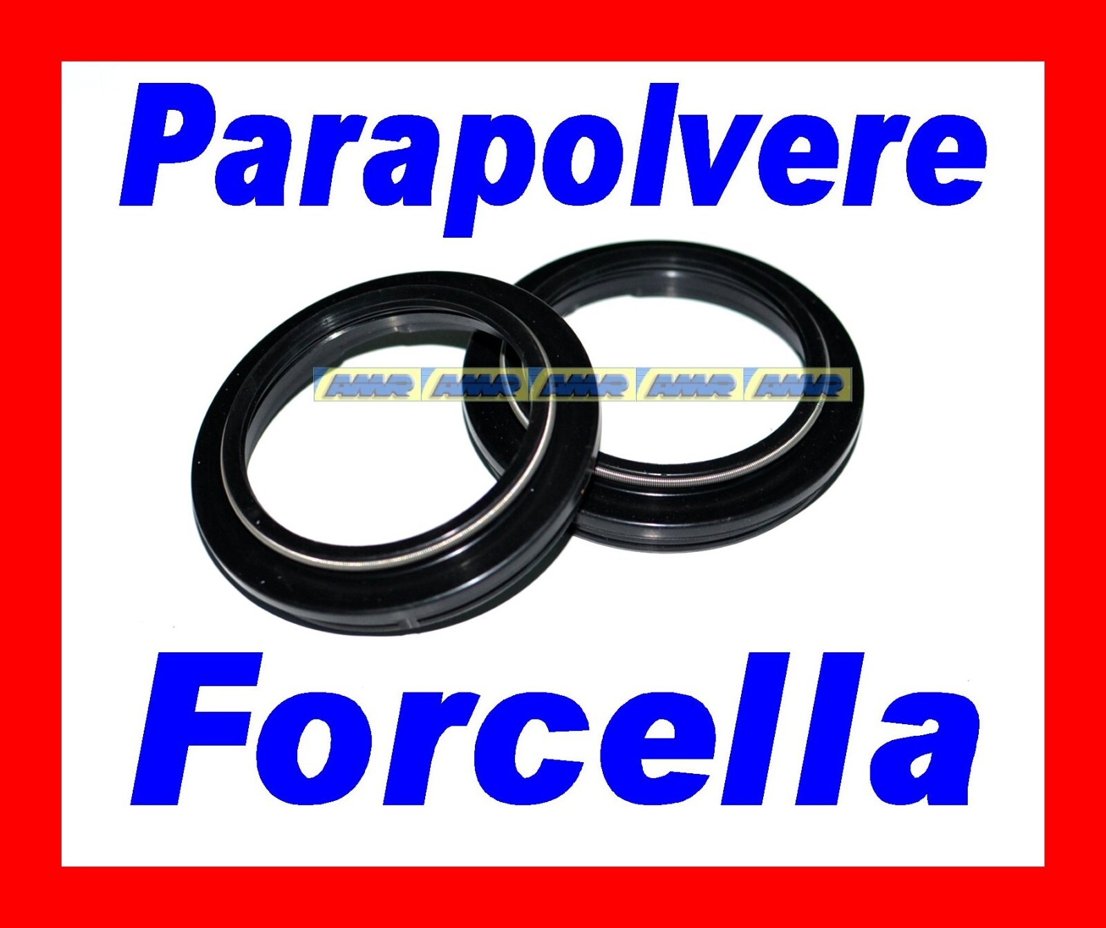 PARAOLIO FORCELLA COPRIPOLVERE Ø 46 x 58,5/62,3 x 5,8/13,2 COPPIA  ARI147