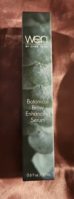 Wen by Chaz Dean Botanical Brow Enhancing Serum .6fl. oz. / 17mL New In Box