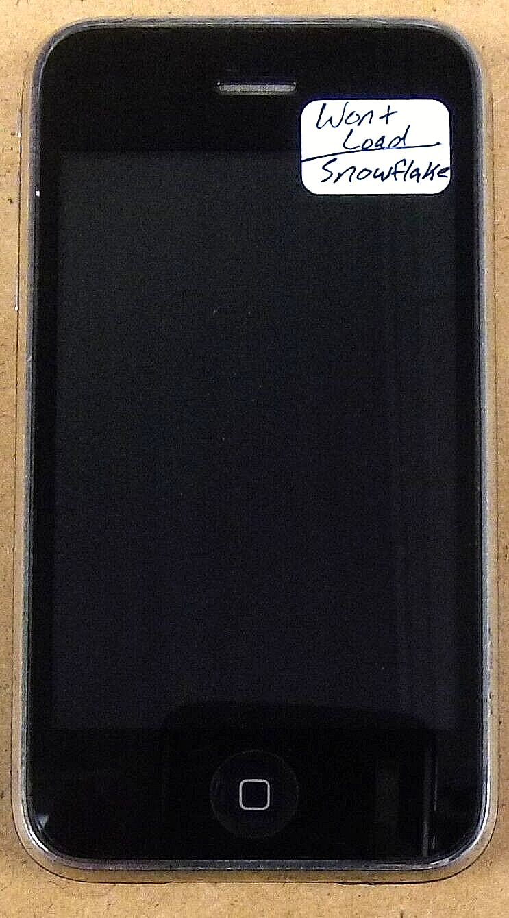 iPhone 3G 8GB ブラック Old Stock Apple iPhone 3g 8gb 2nd Generation - Black (UK