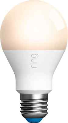 Ring A19 Smart LED Bulb White *Requires Ring Bridge To Use* Works With Alexa NEW