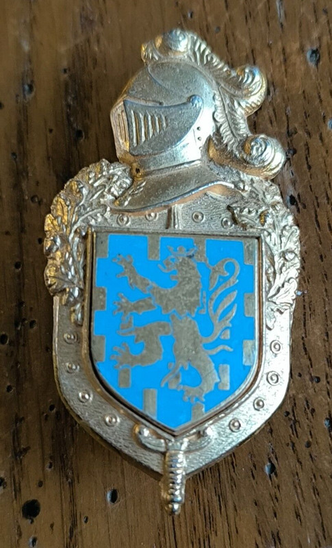 Insigne Gendarmerie Franche ComtÃ© Delsart H 698 /N27