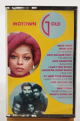 MOTOWN GOLD - Cassette - MOTOWN Records #MOTC3758 - 1989