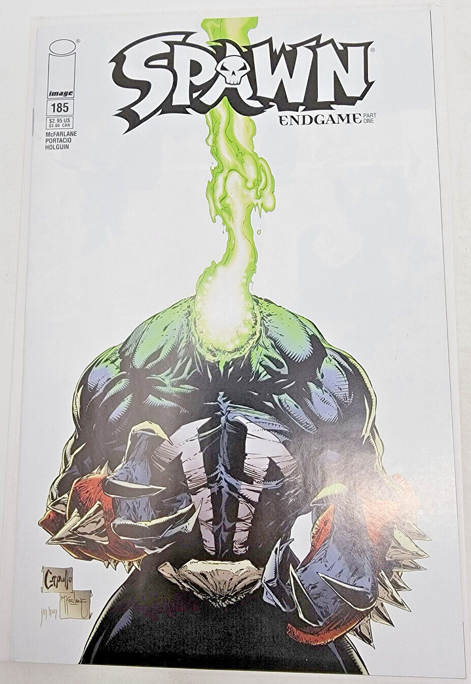 SPAWN #185 2008 Image 9.4 HEADLESS VARIANT COVER LOW PRINT