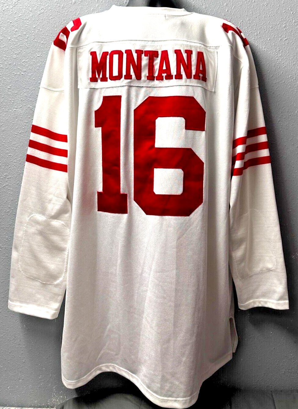 サンフランシスコ49ers モンタナ ジャージ 16 Throwback San Fransisco 49ers #16 Joe Montana Jersey Adult