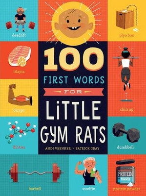 100 First Words for Little Gym Rats by Andrea Veenker (English) Board Book Book