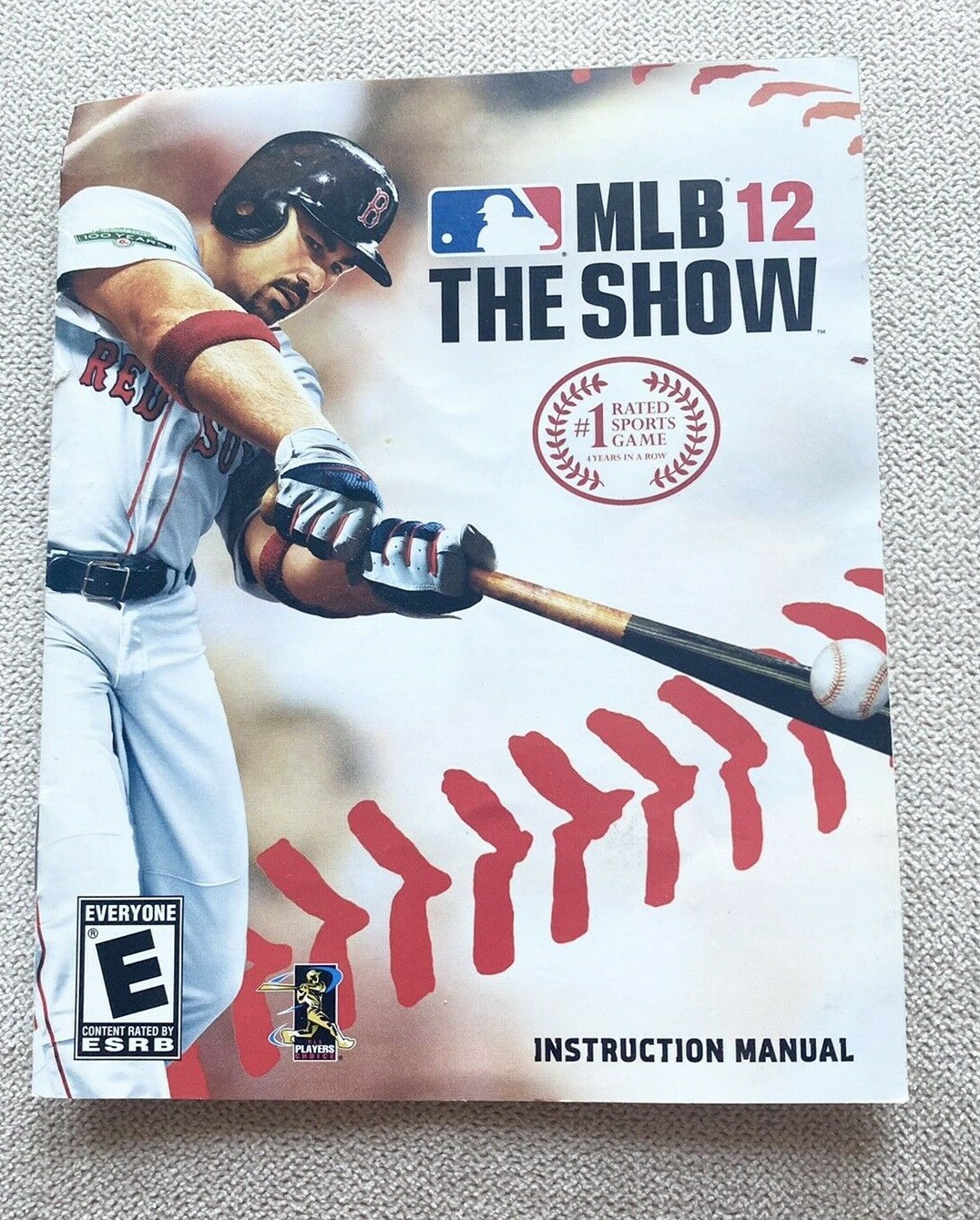 ⚾️ MLB 12: The Show PS3 Manual ONLY No Game | eBay