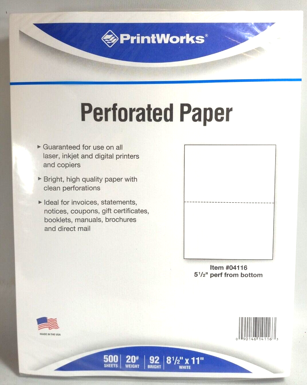 PrintWorks Professional Paper Perf. 5 1/2