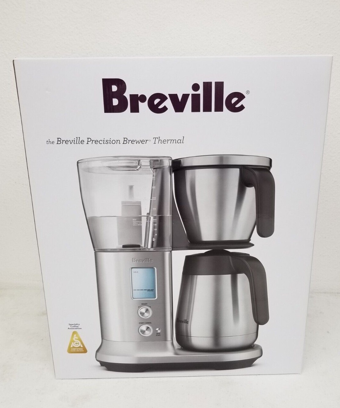Brand New Breville The Precision Brewer Thermal 12 Cup Coffee Maker BDC450BSS