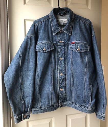 ★★Columbia★★ COLUMBIA TRAJAN LABEL HIDDEN POCKET DENIM S COLUMBIA TRAJAN LABEL HIDDEN POCKET DENIM S/S SHIRTS 그레이
