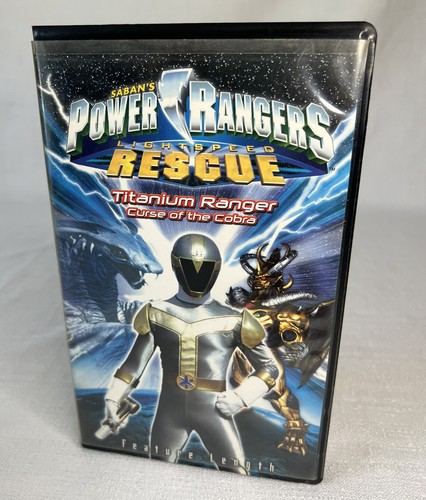 Power Rangers: Lightspeed Rescue - Titanium Ranger VHS 1997