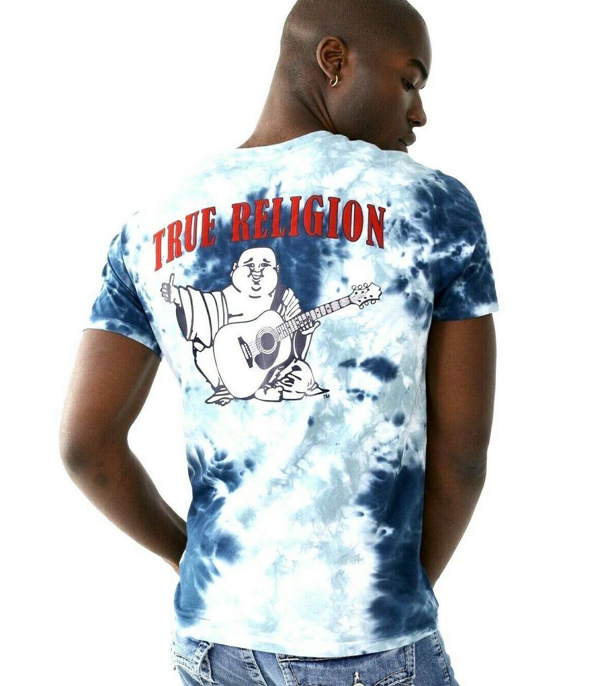 関税込み♪【TRUE RELIGION】GRADIENT BUDDHA ロゴ ★ Tシャツ 関税込み♪【TRUE RELIGION】GRADIENT BUDDHA ロゴ ☆ Tシャツ