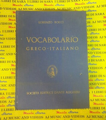 Dizionario Greco Rocci usato in Italia | vedi tutte i 37 prezzi!