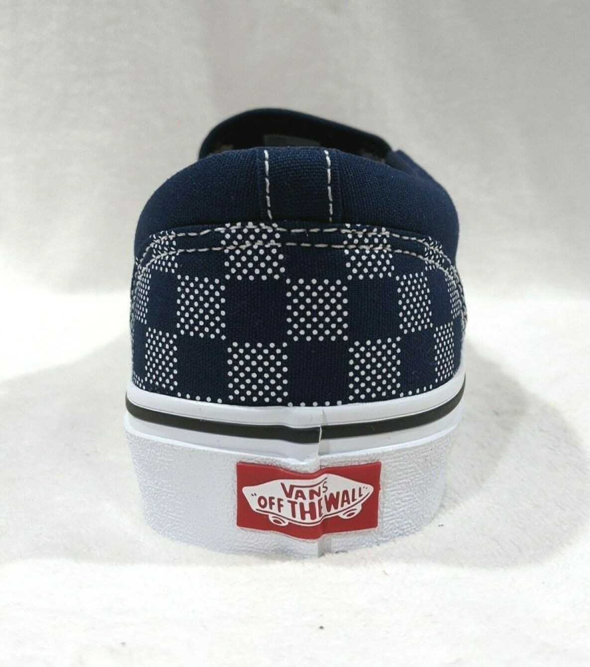 asher blue checkered vans