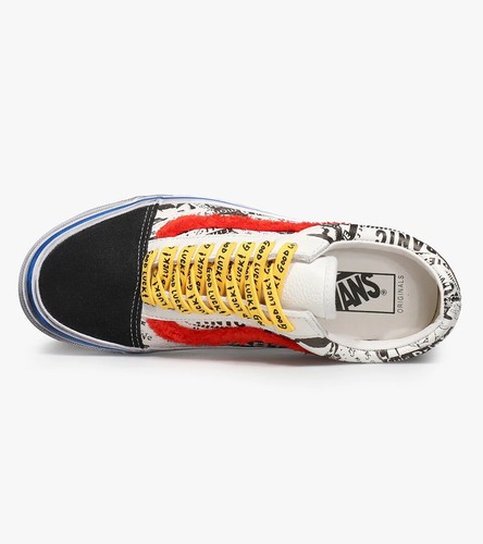 Pre-owned Vans Old Skool Gallery Dept Good Luck Mens Sz 7.5 In Hand & Authentic In Multicolor
