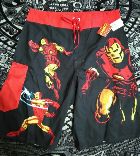 Iron man sales swim trunks