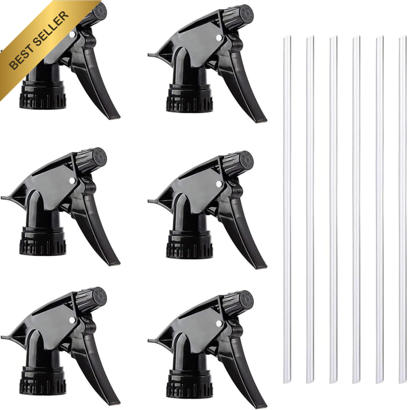 6Pcs Heavy Duty Trigger Sprayer Replacement Nozzles - 28-400 Spray Bottle Nozzle