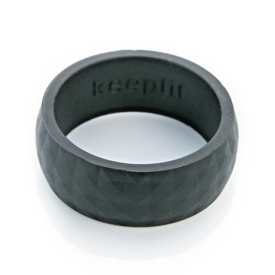 Silicone Wedding Ring Men Women Rubber Engagement Band Outdoor Sport Flexible