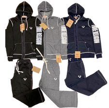true religion sweatsuit set