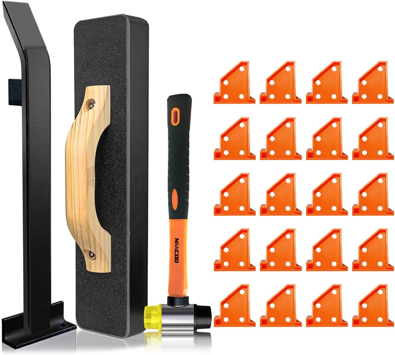 Laminate/Vinyl Flooring Tools, Heavy Tapping Block - Knock 1-2 Times, Heavy Pul