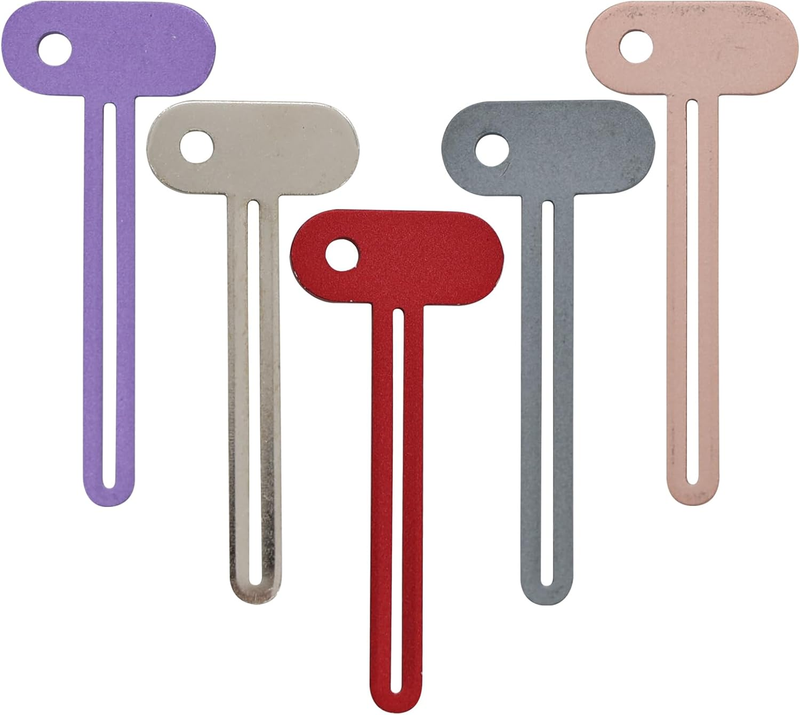 5-Pack Metal Toothpaste Squeezer, Tube Squeezer Tool for Zero Waste Toothpaste &
