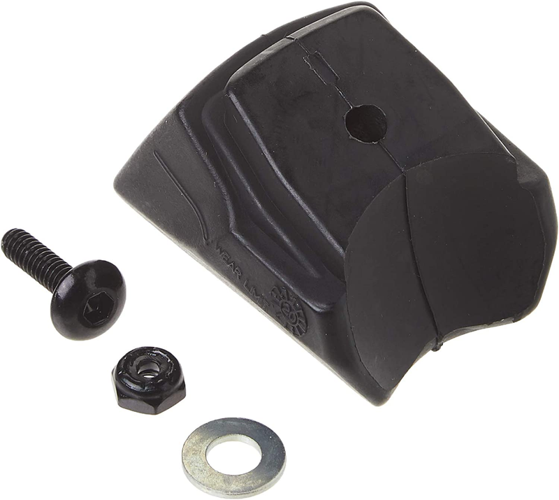 Standard Brake Pad Inline Skates 0.1 Pounds Solid 1 Pack Black Rubber NEW