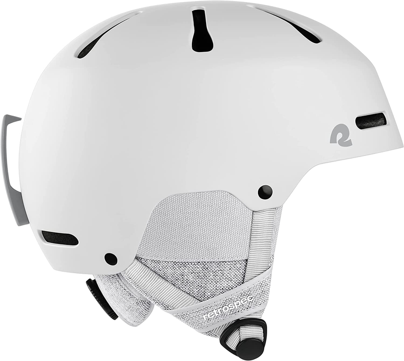 Retrospec Comstock Ski Helmet - Snowboard Helmet for Adults & Youth - Adjustable