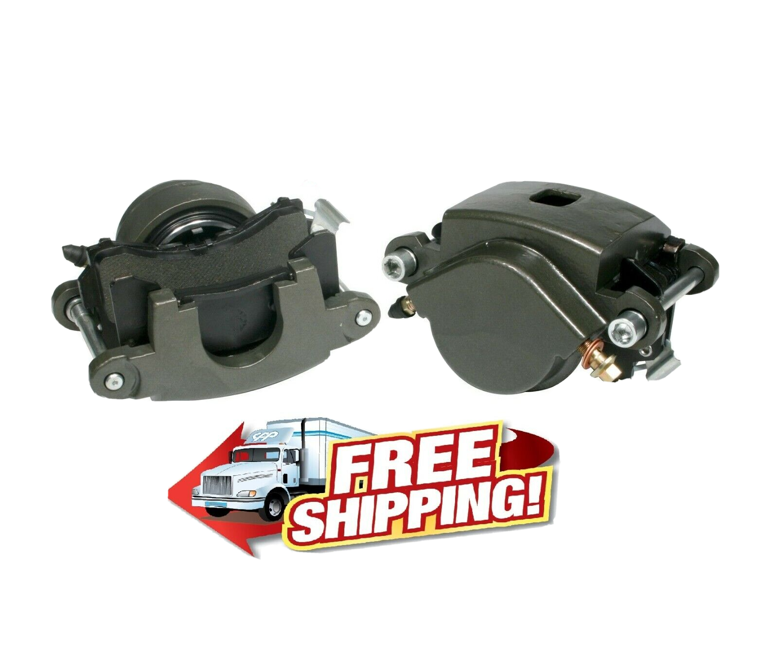 CPP GM METRIC BIG BORE BRAKE CALIPER PAIR MUSTANG II 2 / CHEVY S10
