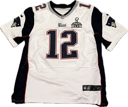 NFL Patriots Brady ジャージ　サイズM Nike Tom Brady New England Patriots NFL Jersey On Field