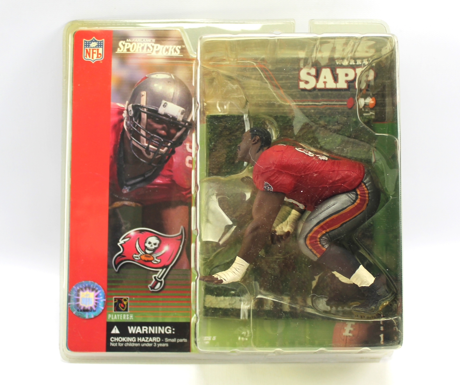 マクファーレン NFL1 ウォーレン・サップ/バッカニアーズ McFarlane WARREN SAPP No Helmet Tampa Bay Buccaneers NFL