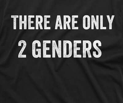 Men's There are only 2 genders T-shirt Papa dad grandpa gift LGBT tee shirt