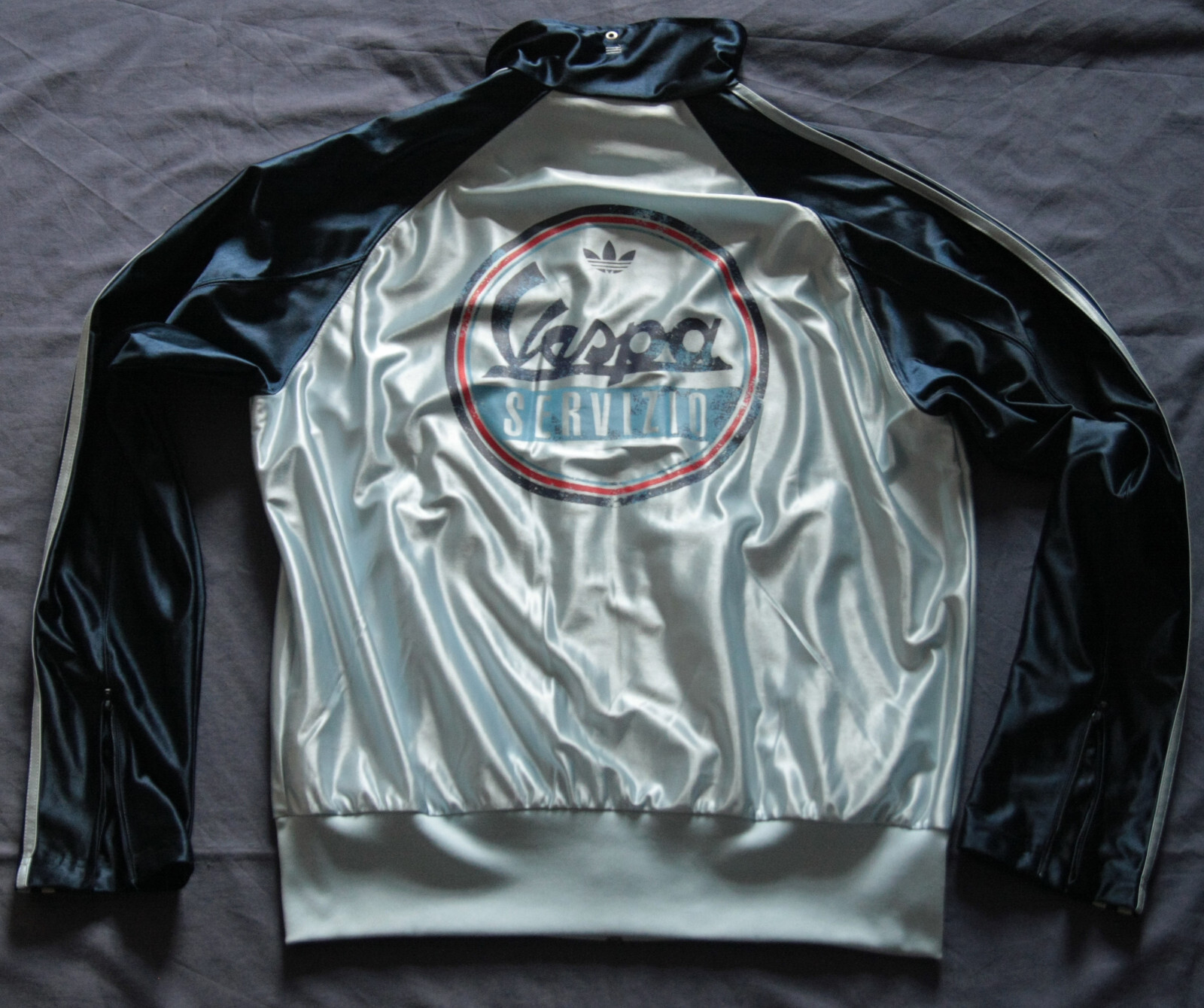 Vespa×adidas ジャージ　サテン　トラックジャケット　BIG size Vespa×adidas ジャージ サテン トラックジャケット BIG size