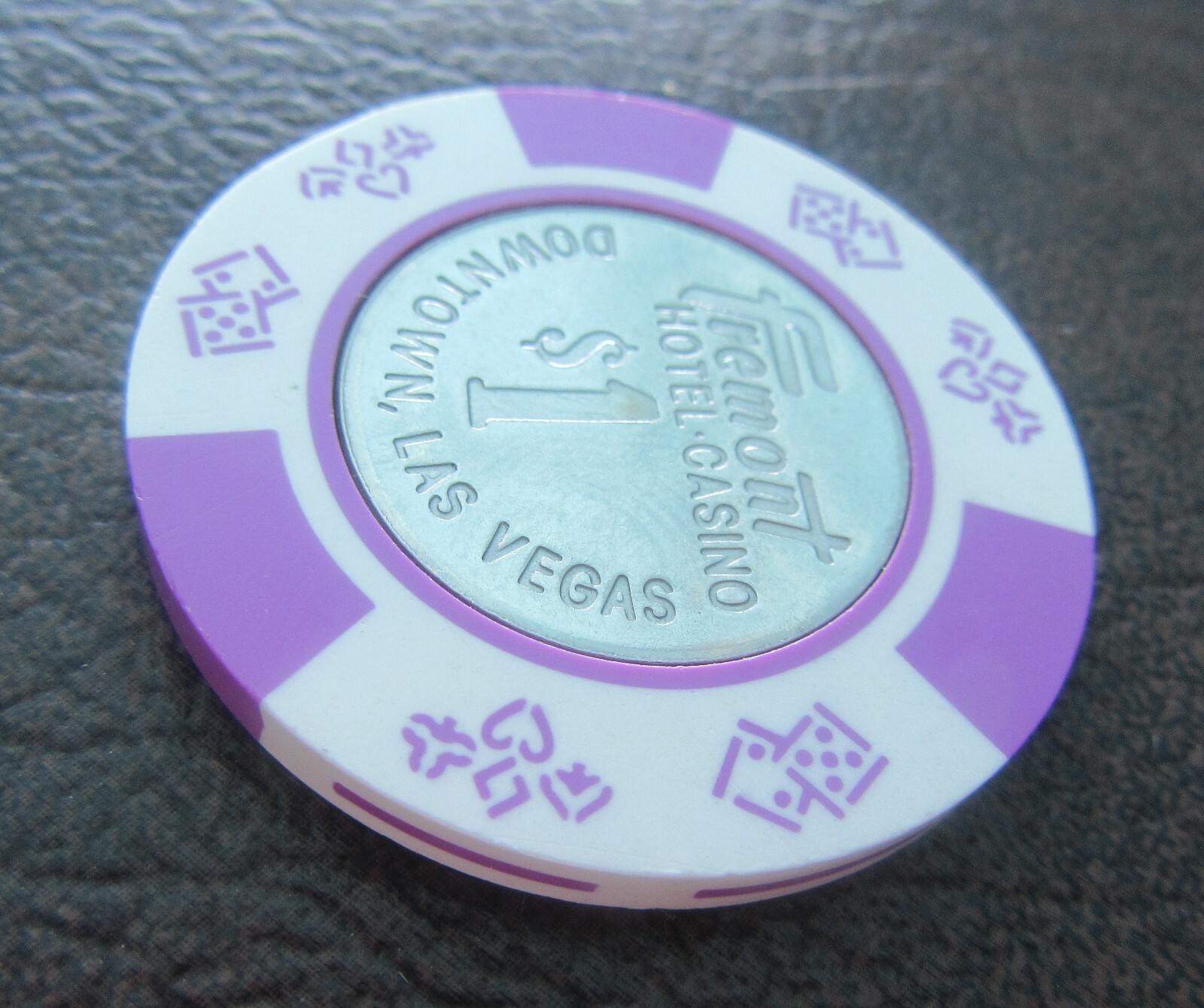 Casino Chip Fremont, Downtown Las Vegas, NV $1