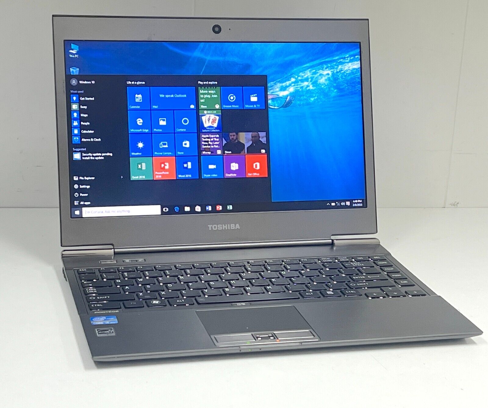 Toshiba Portege Z830, Intel Core i5-2557M, 4GB RAM, 128GB SSD, Backlit KB | eBay Toshiba Portege Z830, Intel Core i5-2557M, 4GB RAM, 128GB SSD, Backlit KB | eBay