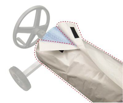 Swimming Pool Solar Reel Protective Winter Cover for Pools (Choose Width)