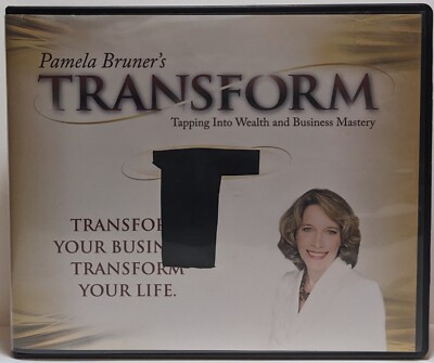 Pamela Bruner's TRANSFORM Tapping Into Wealth Business Success 12 Audio CD Set