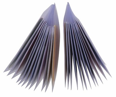 USA Made 2 Trifold Bifold Plastic Card Picture Holder Wallet Inserts 12 Pages