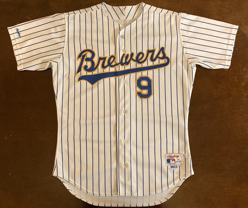 Rare Vintage Rawlings 1990 MLB Milwaukee Brewers Greg Brock