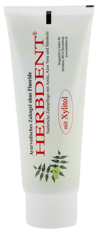 Herbdent, Ayurvedisches Zahngel Mit Xylitol, 80 Ml Von Herbdent