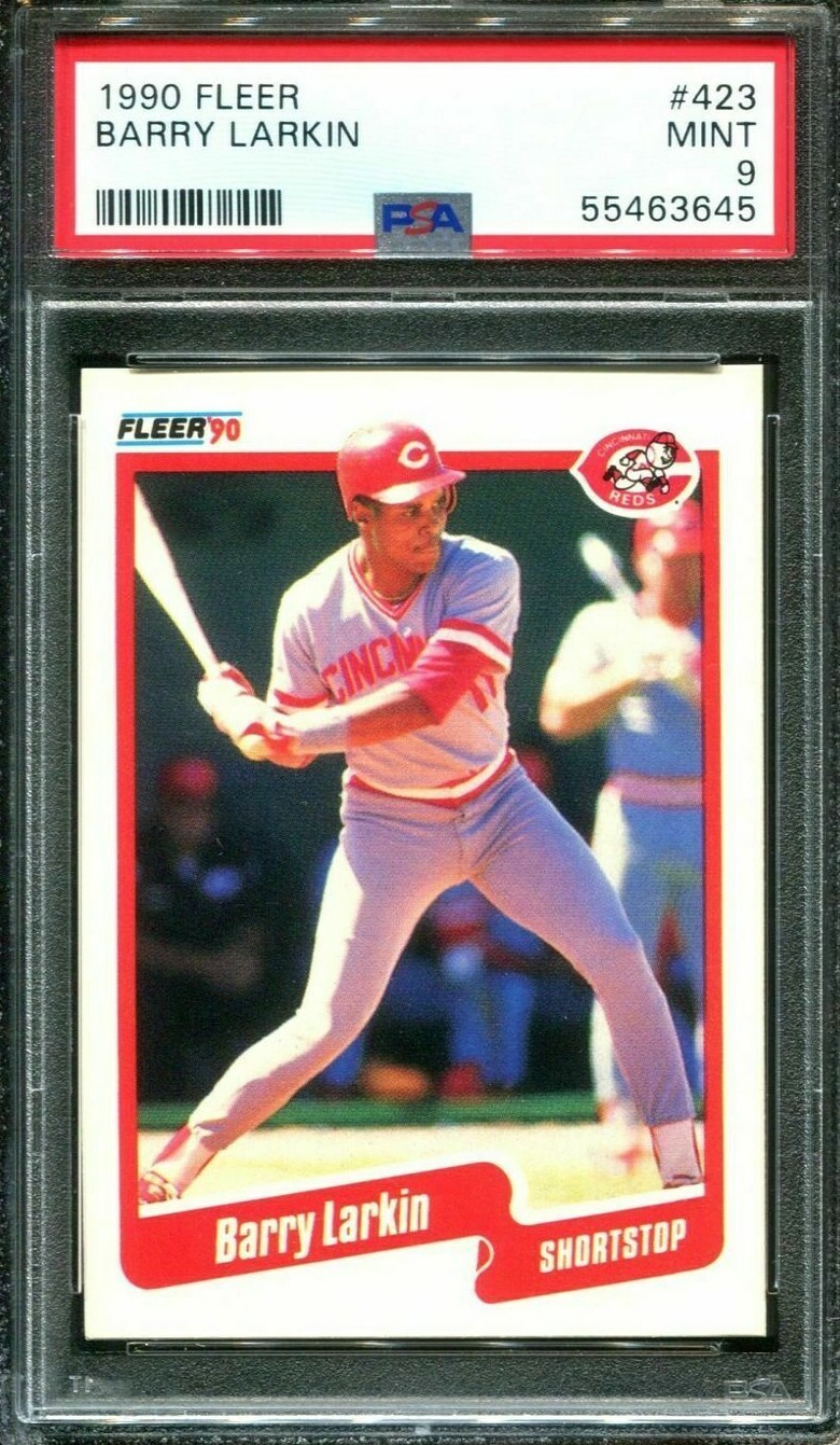 その他 BARRY LARKIN 04 FLEER CLASSIC CLIPPINGS 2004 Fleer Classic Clippings BARRY LARKIN AUTO PATCH RACK 36