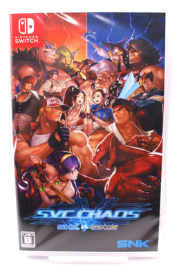 SNK VS CAPCOM SVC CHAOS Nintendo Switch Juego de Lucha Inglés Juguete Sin...