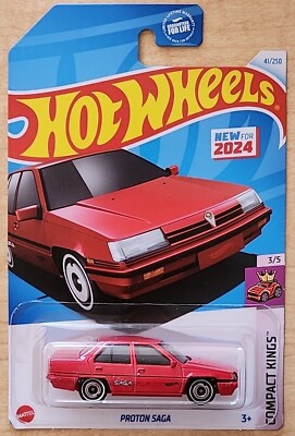 2024 Hot Wheels Proton Saga Compact Kings