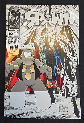 Spawn #10 VF/NM (Image 1993) Todd McFarlane, Violator, Tony Twist and Cerebus!