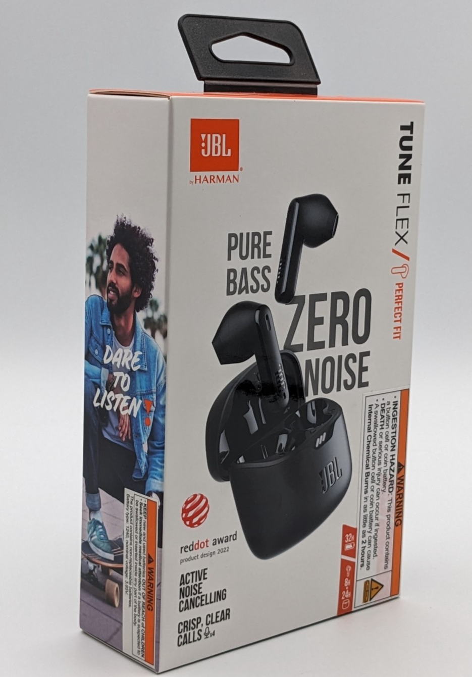 JBL Tune Flex True Wireless Bluetooth Headphones Noise