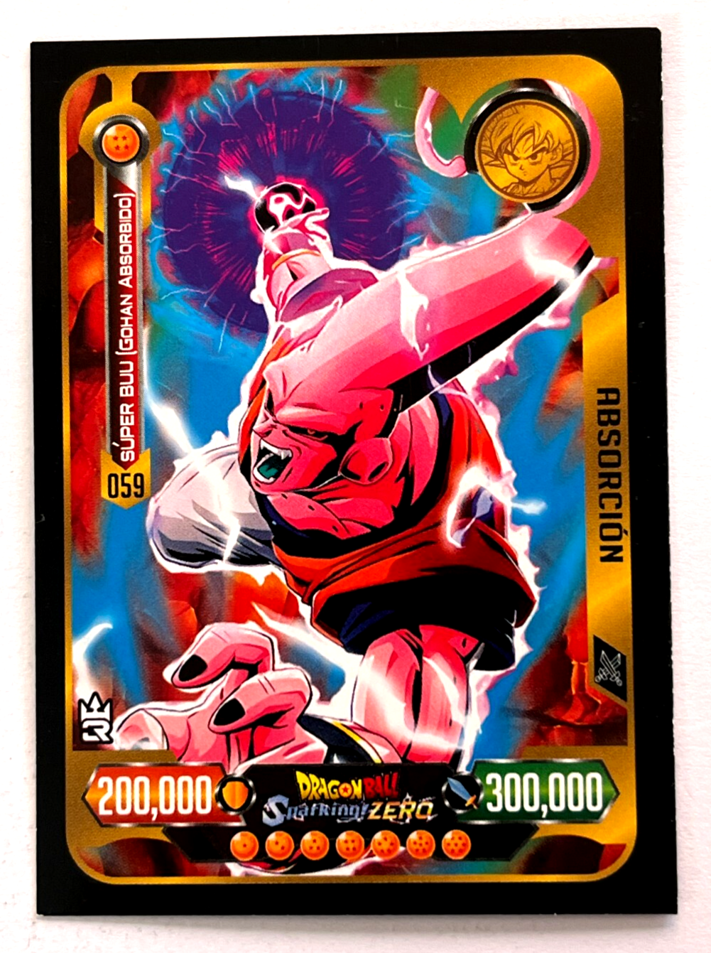 2025 DRAGON BALL Sparking Zero 3R TCG Card #059 SUPER BOO