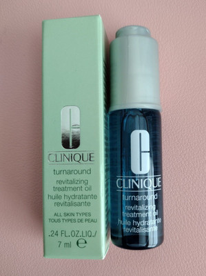 Clinique Turnaround Revitalizing Treatment Oil  0.24 oz/ 7 ml ~ New With Box